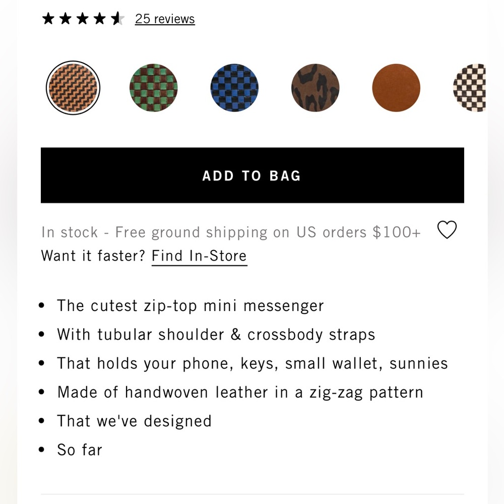 Retired color CLARE V Petit Moyen Crossbody Bag in burgundy. - Picture 11 of 16